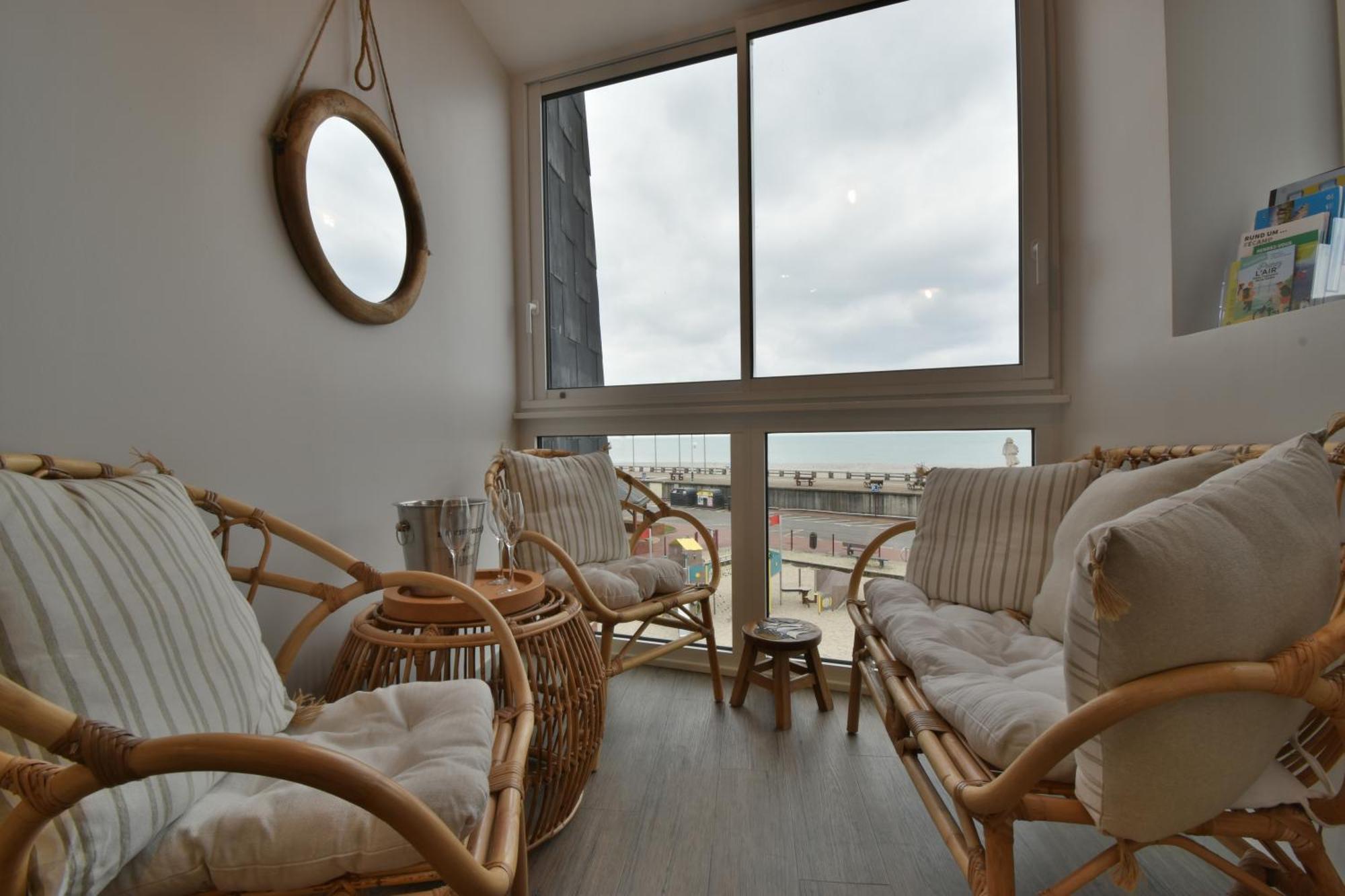 Appartement Renove Avec Vue Sur Mer A Fecamp ! Exteriör bild