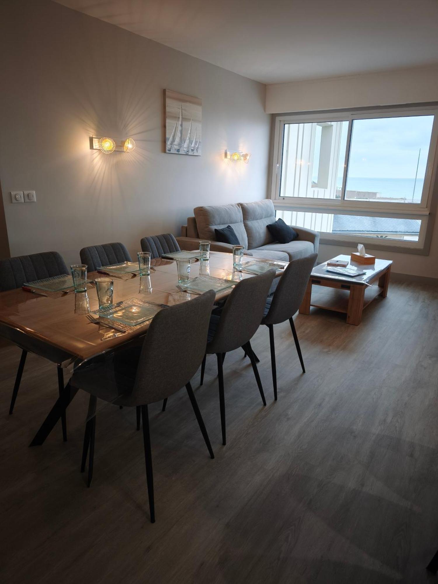 Appartement Renove Avec Vue Sur Mer A Fecamp ! Exteriör bild