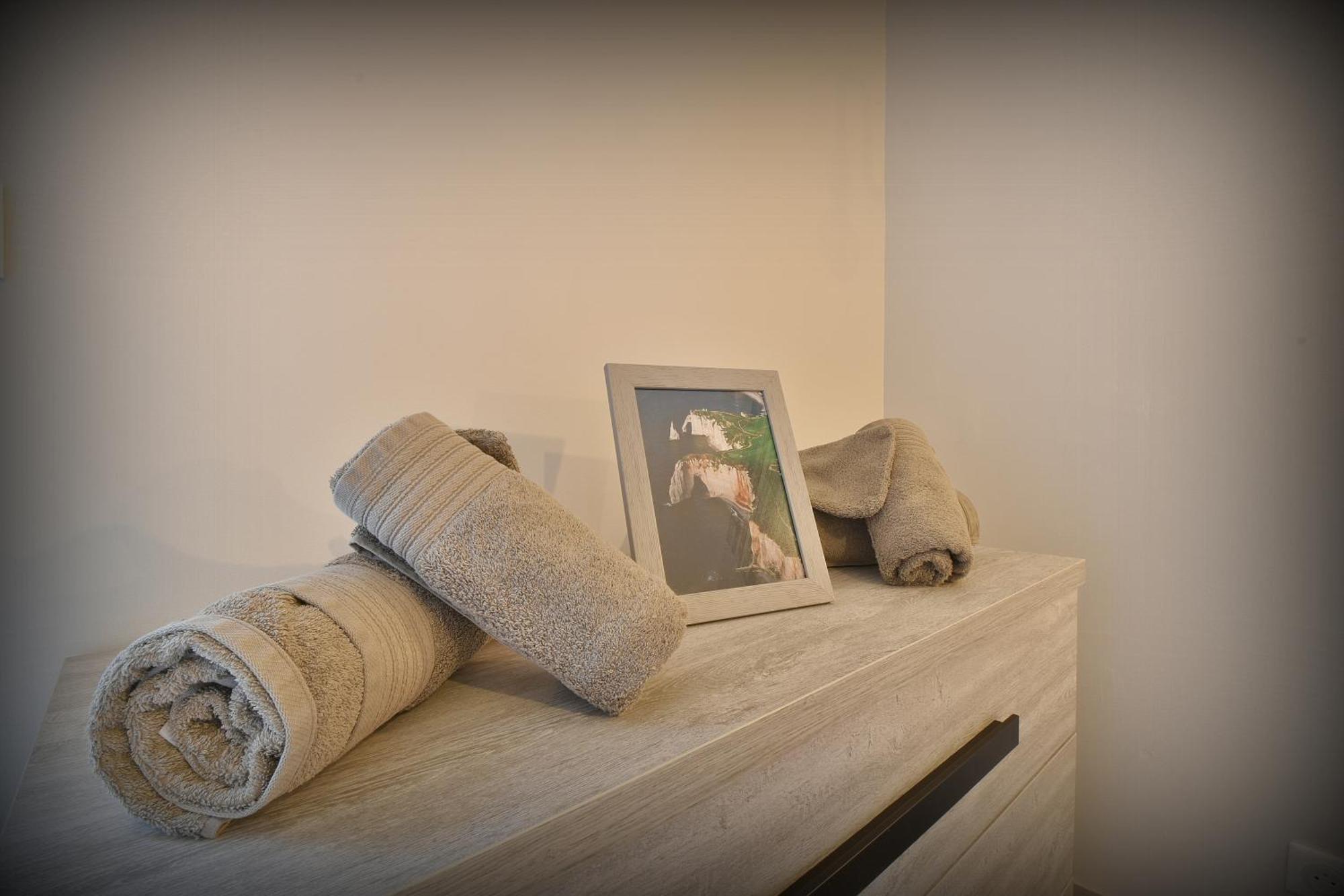 Appartement Renove Avec Vue Sur Mer A Fecamp ! Exteriör bild