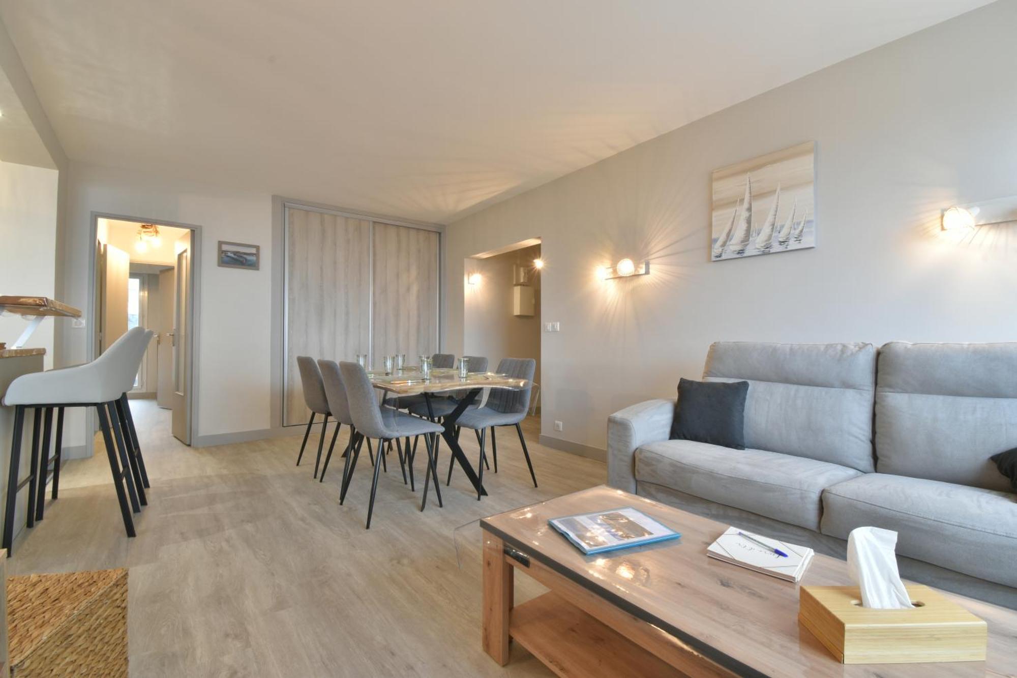 Appartement Renove Avec Vue Sur Mer A Fecamp ! Exteriör bild